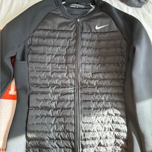 Nike Black Quilted Jacket